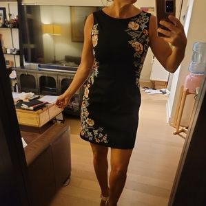 Alice and olivia embroidered dress